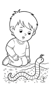imprimer coloriage Protection de l’environnement pour enfant