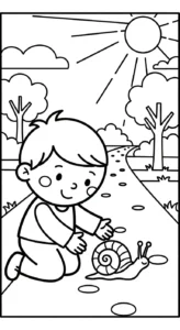 a imprimer coloriage Protection de l’environnement gratuit