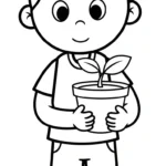 coloriage Protection de l’environnement de pour enfants
