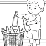 télécharger coloriage Protection de l’environnement gratuit