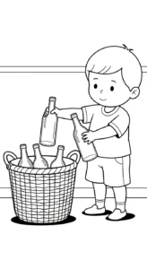 télécharger coloriage Protection de l’environnement gratuit
