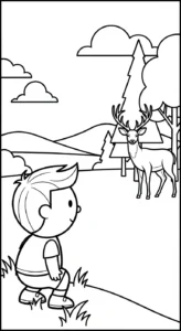 coloriage Protection de l’environnement pour enfants a imprimer gratuit