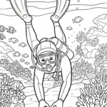 coloriage Protection de l’environnement à imprimer pour enfants