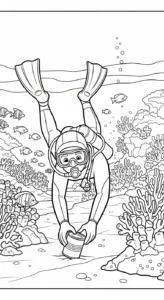 coloriage Protection de l’environnement à imprimer pour enfants
