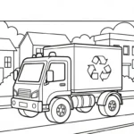 coloriage Protection de l’environnement pour bebe a imprimer
