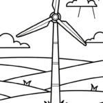 imprimer coloriage Protection de l’environnement pour enfant