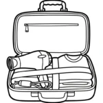 télécharger coloriage Sèche cheveux gratuit