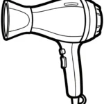 coloriage Sèche cheveux pour enfant de 10 ans