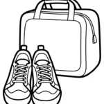 coloriage Sneakers gratuit a imprimer