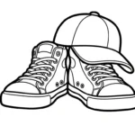 coloriage Sneakers a imprimer gratuitement