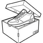coloriage Sneakers et dessins