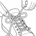 coloriage Sneakers gratuit en ligne