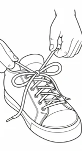 coloriage Sneakers gratuit en ligne