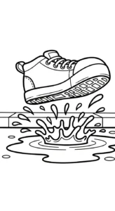 coloriage Sneakers et dessin a imprimer