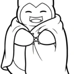 coloriage Snorlax pour enfant a imprimer gratuit