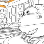 coloriage Super Wings pour enfants