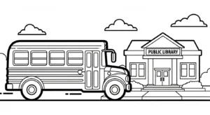coloriage Autobus Scolaire updated a colorier en ligne