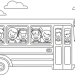 coloriage Autobus Scolaire updated a dessiner et imprimer
