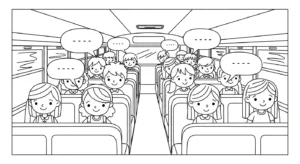 coloriage Autobus Scolaire updated a imprimer pour enfant de 4 ans