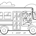 coloriage Autobus Scolaire updated a colorier en ligne gratuitement