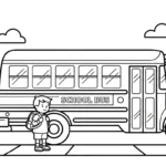 coloriage Autobus Scolaire updated a colorier en ligne gratuitement