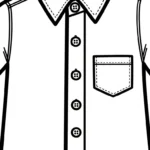 coloriage Chemise a colorier en ligne