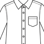 coloriage Chemise d