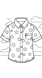 imprimer coloriage Chemise