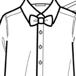 coloriage Chemise gratuit a imprimer
