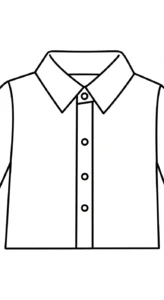 coloriage Chemise pour enfant à imprimer