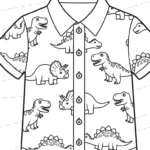 coloriage Chemise pour enfants à imprimer