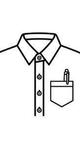 coloriage Chemise et dessins