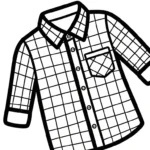 coloriage Chemise à imprimer