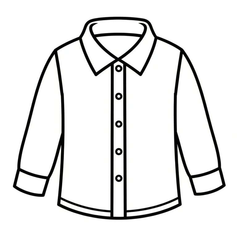Tranh tô màu Chemise