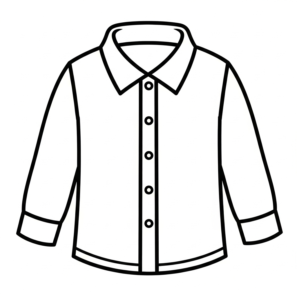 Tranh tô màu Chemise