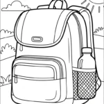 coloriage École updated à imprimer pour enfant de 3 ans