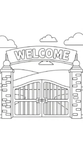 coloriage École updated pour enfants a imprimer