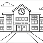 coloriage École updated et dessins