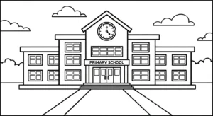 coloriage École updated et dessins