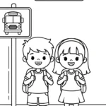 coloriage École updated pour enfant de 8 ans