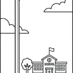 coloriage École updated à imprimer pdf