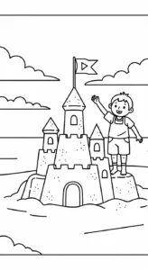 coloriage Été updated à imprimer pour enfant de 7 ans