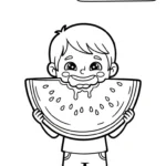 coloriage Été updated pour enfants à imprimer