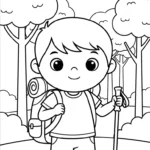 coloriage Été updated pour enfants à télécharger