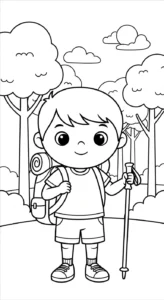 coloriage Été updated pour enfants à télécharger
