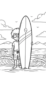 coloriage Été updated à imprimer pour enfant de 2 ans