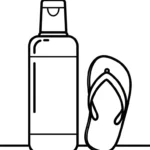 coloriage Été updated pour enfant de 2 ans