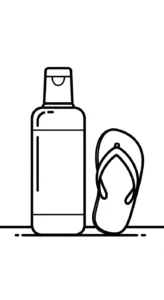 coloriage Été updated pour enfant de 2 ans