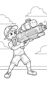 coloriage Été updated en ligne pour enfant