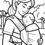 coloriage Famille updated pour enfant à imprimer